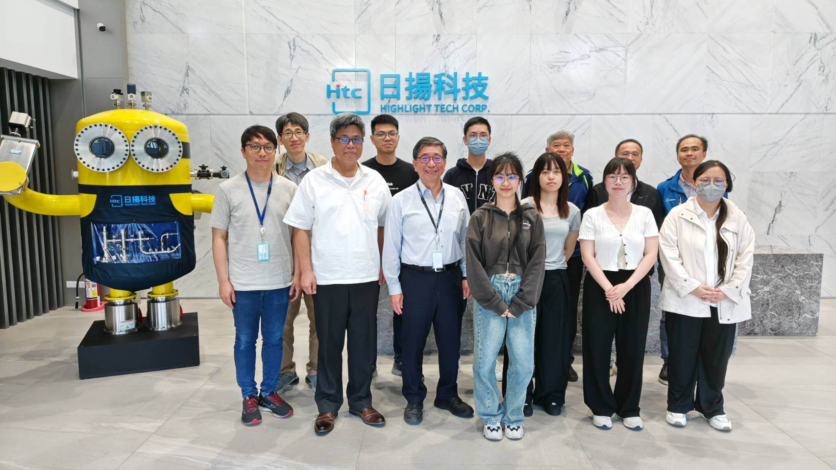 機械工程系校外參觀拜訪日揚公司