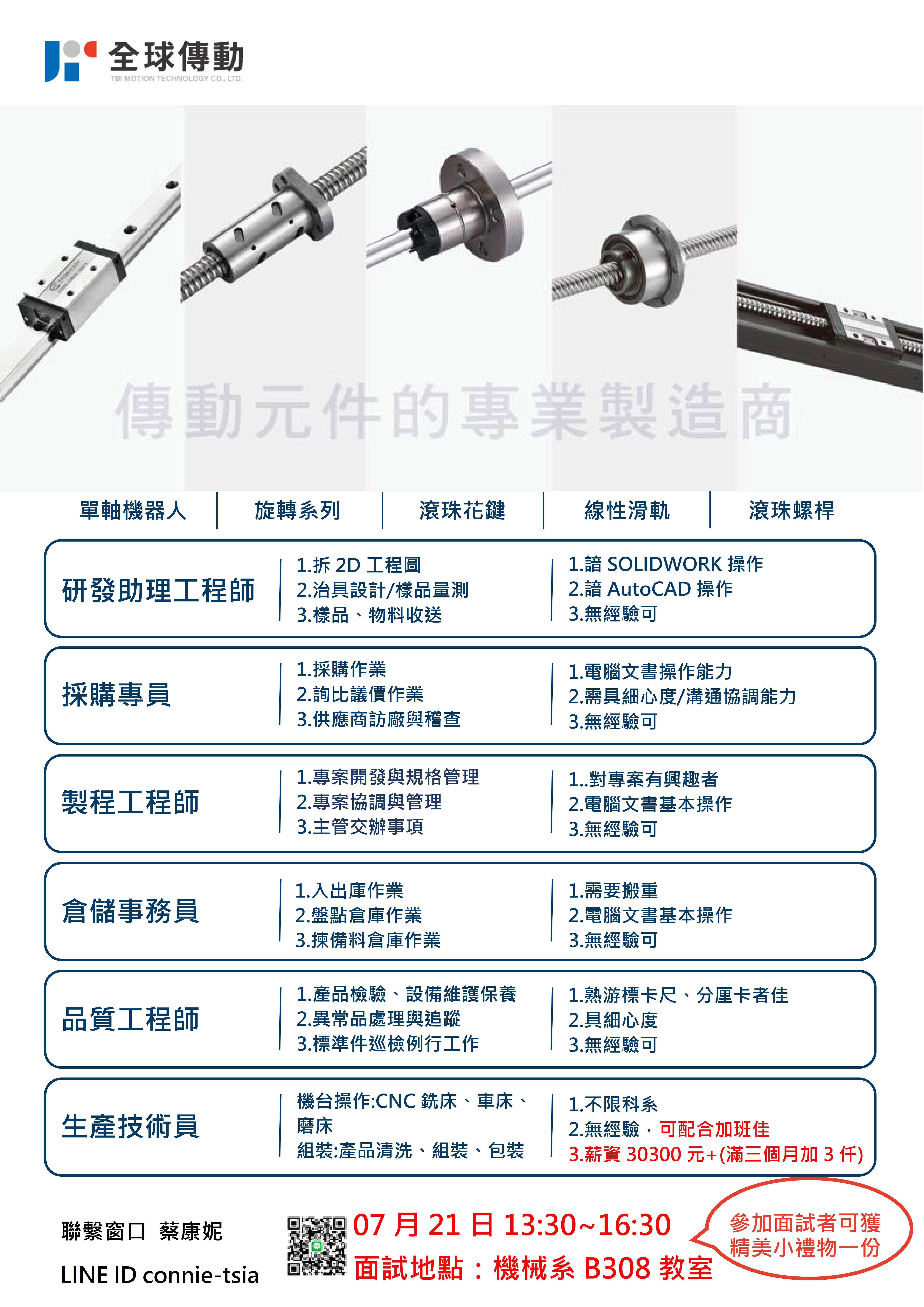 全球傳動徵才